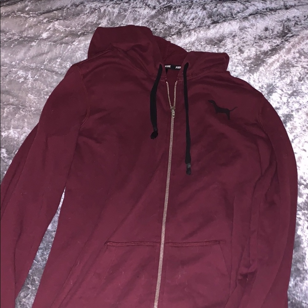 Pink Victoria Secret zip up